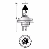 BOMBILLA H5 - 100/80W - CASQUILLO EUROPEO