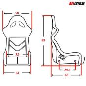 BAQUET FIA RRS  FUTURA 3 NEGRO